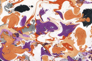 Renkli mermer desenli arka plan. Kaotik soyut organik tasarım