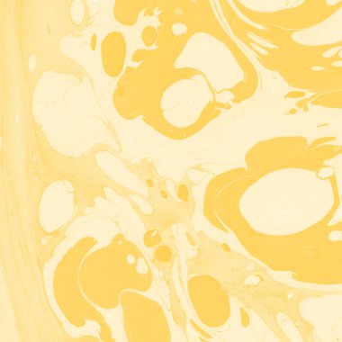 Sarı mermer arkaplan boya sıçrama deseni ile