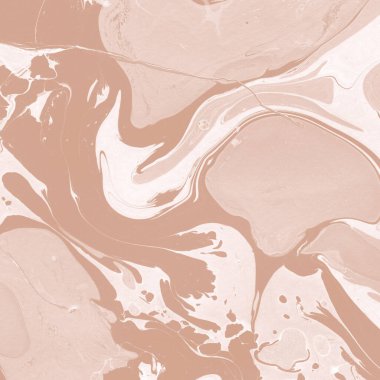 Kağıt üzerinde turuncu mermer mürekkep dokusu. Mermer taş resim.