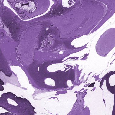 boya desenli mor mermer arkaplan