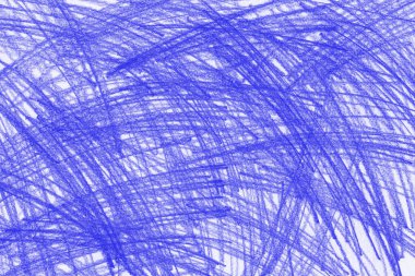 Mavi tebeşir desenli soyut duvar kağıdı