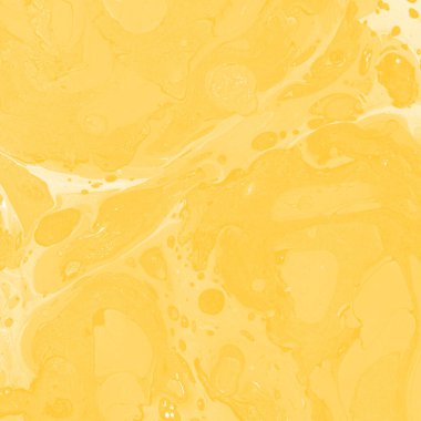 Sarı mermer arkaplan boya sıçrama deseni ile