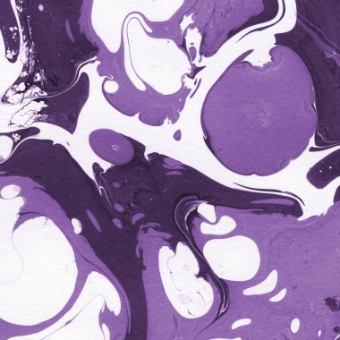 boya desenli mor mermer arkaplan