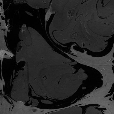 Kağıt arkaplanda siyah mermer mürekkep dokusu. Mermer taş resim.