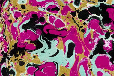 Renkli mermer desenli arka plan. Kaotik soyut organik tasarım