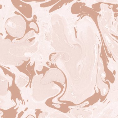 Kağıt üzerinde turuncu mermer mürekkep dokusu. Mermer taş resim.