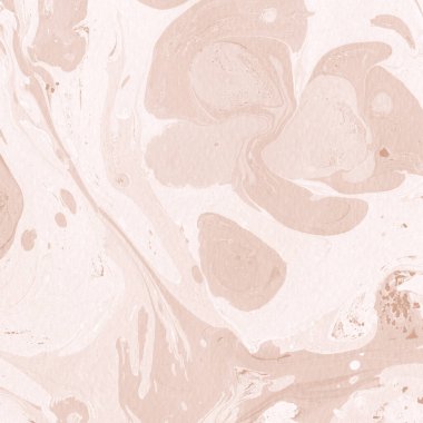 Kağıt üzerinde turuncu mermer mürekkep dokusu. Mermer taş resim.