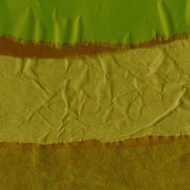 Çeşitli kağıtların kolajı, renkli soyut arkaplan  