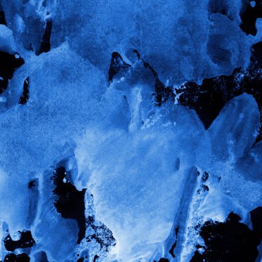 mavi mürekkep deseni lekeler, soyut arkaplan