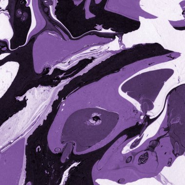 boya desenli mor mermer arkaplan