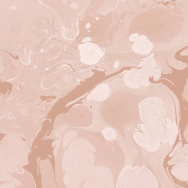 Kağıt üzerinde turuncu mermer mürekkep dokusu. Mermer taş resim.