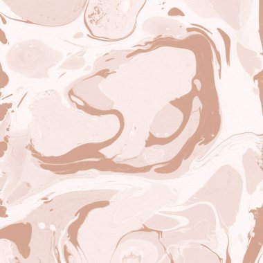 Kağıt üzerinde turuncu mermer mürekkep dokusu. Mermer taş resim.