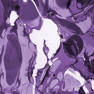 boya desenli mor mermer arkaplan