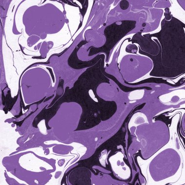 boya desenli mor mermer arkaplan