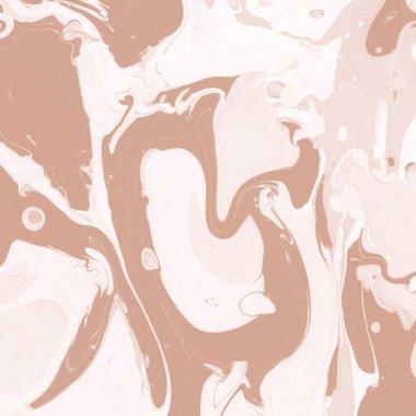 Kağıt üzerinde turuncu mermer mürekkep dokusu. Mermer taş resim.