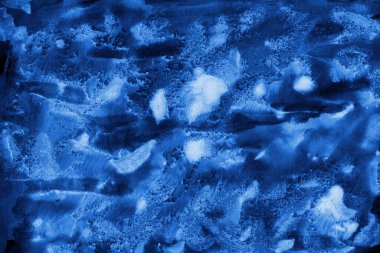 mavi mürekkep deseni lekeler, soyut arkaplan