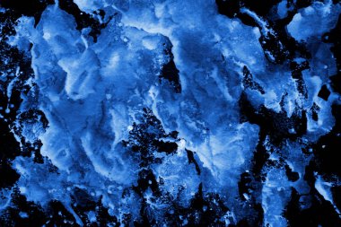 mavi mürekkep deseni lekeler, soyut arkaplan