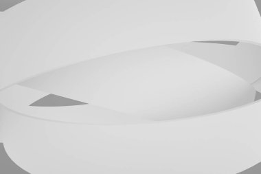 soyut beyaz 3d şekilli duvar kağıdı