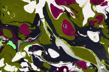 Renkli mermer desenli arka plan. Kaotik soyut organik tasarım