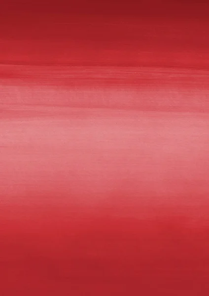 Czerwony Białą Realistyczną Fakturą Akwareli Papierowym Tle — Zdjęcie stockowe