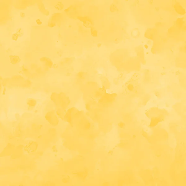 Gelb Realistische Aquarell Textur Auf Papierhintergrund — Stockfoto