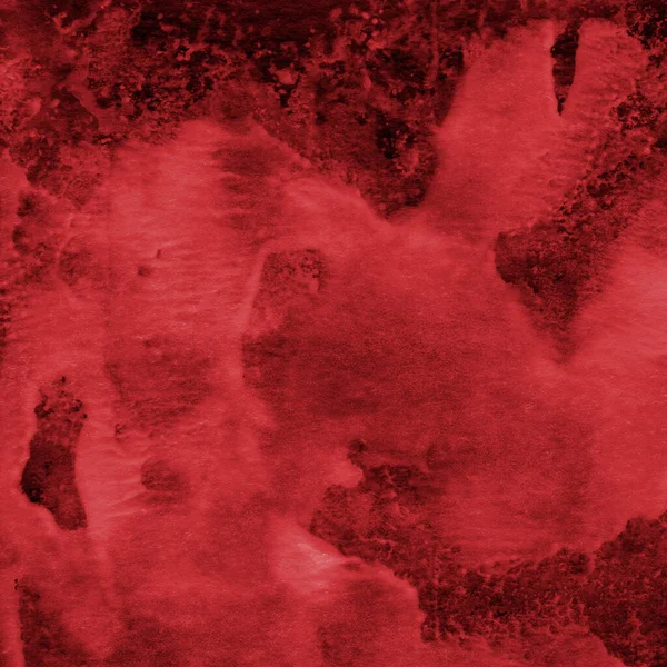 Червоний Акварельний Фон Реалістичною Текстурою Паперу — стокове фото