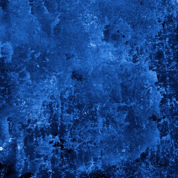 Tinta Azul Manchas Textura Fundo Abstrato — Fotografia de Stock
