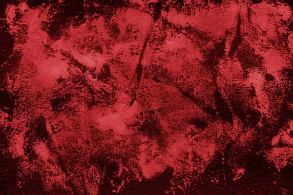 Червоний Акварельний Фон Реалістичною Текстурою Паперу — стокове фото