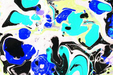 Renkli mermer desenli arka plan. Kaotik soyut organik tasarım