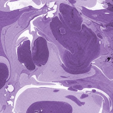 boya desenli mor mermer arkaplan