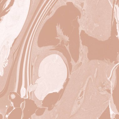 Kağıt üzerinde turuncu mermer mürekkep dokusu. Mermer taş resim.