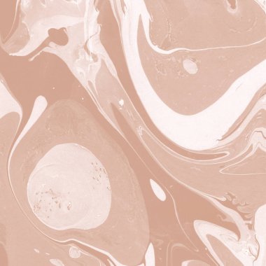 Kağıt üzerinde turuncu mermer mürekkep dokusu. Mermer taş resim.