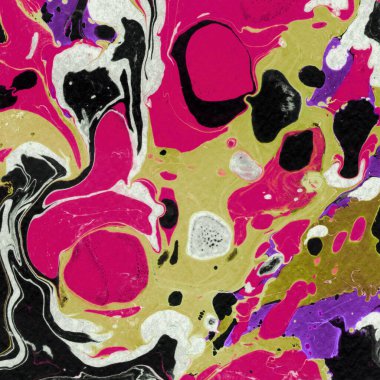 Renkli mermer desenli arka plan. Kaotik soyut organik tasarım