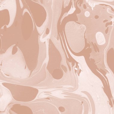 Kağıt üzerinde turuncu mermer mürekkep dokusu. Mermer taş resim.