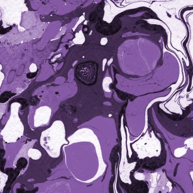 boya desenli mor mermer arkaplan