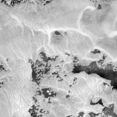 Gri mürekkep deseni lekeler, soyut arkaplan