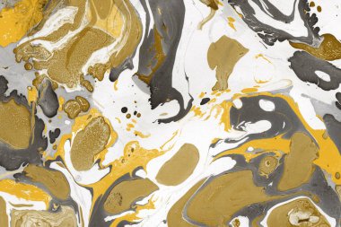 Sarı mermer doku, soyut boya duvar kağıdı.