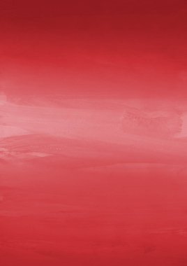 Kağıt zemin üzerinde beyaz gerçekçi suluboya desenli kırmızı.