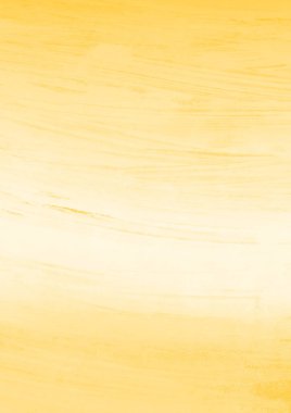 Kağıt arkaplanda sarı gerçekçi suluboya dokusu.