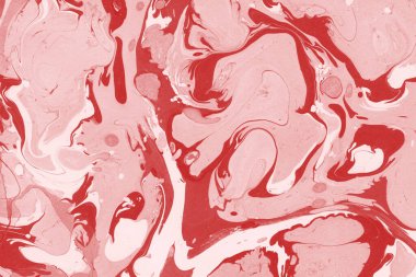 Boya desenli kırmızı mermer arkaplan