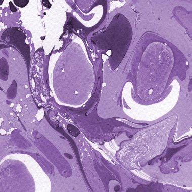 boya desenli mor mermer arkaplan