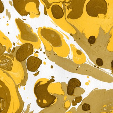 Sarı mermer doku, soyut boya duvar kağıdı.
