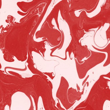 Boya desenli kırmızı mermer arkaplan