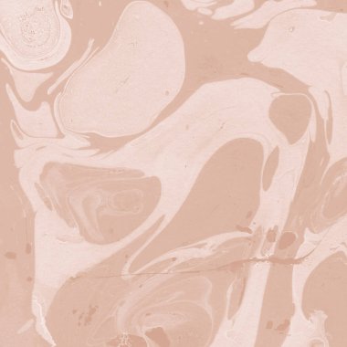 Kağıt üzerinde turuncu mermer mürekkep dokusu. Mermer taş resim.