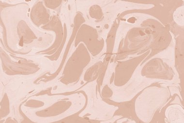 Kağıt üzerinde turuncu mermer mürekkep dokusu. Mermer taş resim.