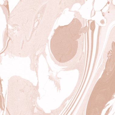 Kağıt üzerinde turuncu mermer mürekkep dokusu. Mermer taş resim.