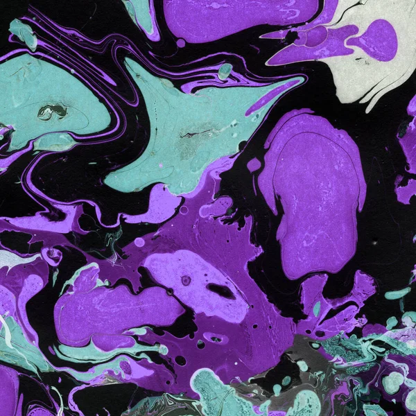 Renkli mermer desenli arka plan. Kaotik soyut organik tasarım