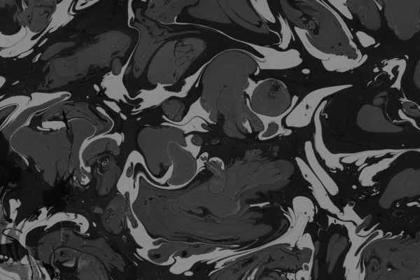 Kağıt arkaplanda siyah mermer mürekkep dokusu. Mermer taş resim.