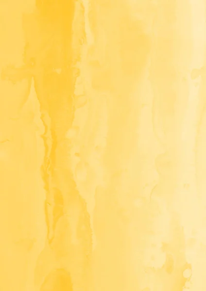Sárga Akvarell Absztrakt Festék Tapéta — Stock Fotó