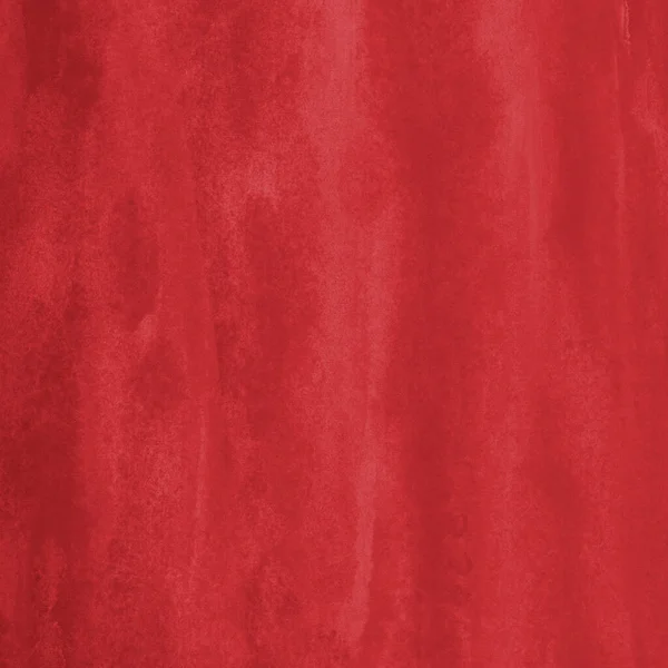 Rosso Con Texture Acquerello Realistico Bianco Sfondo Carta — Foto Stock